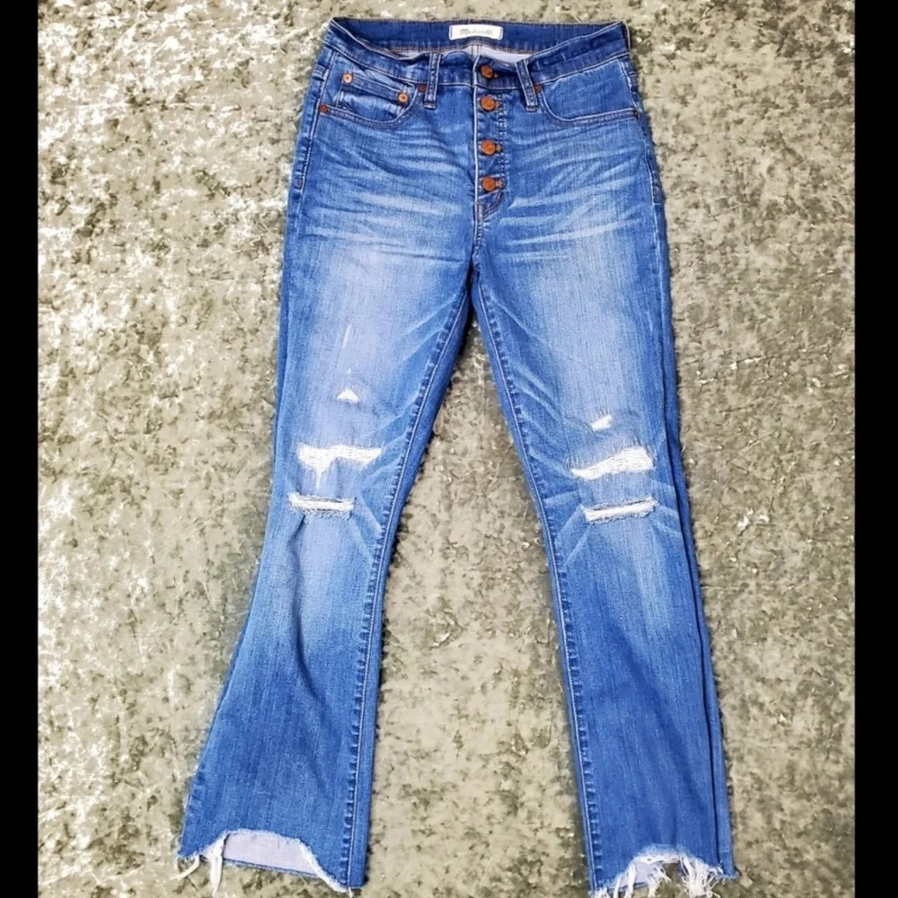 Madewell Cali Demi Boot Jeans NWOT